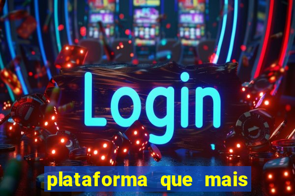 plataforma que mais paga no fortune tiger